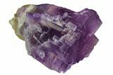 Yellow & Purple Fluorite on Barite - Cave-in-Rock, Illinois #128783-1